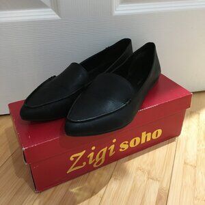 Like New Zigi Soho Black Flats